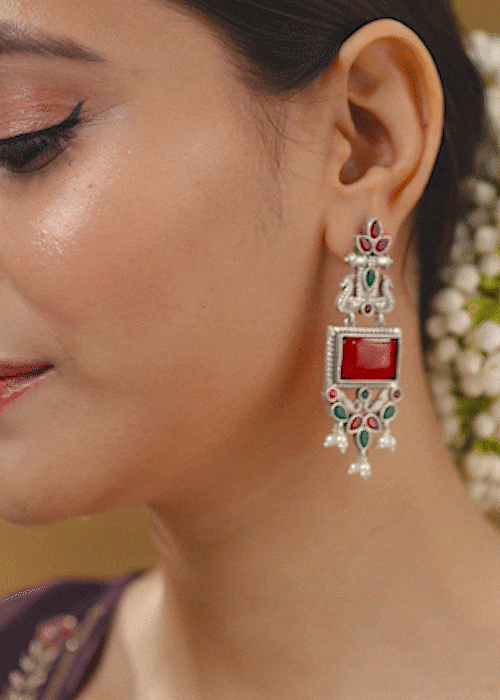 Shubhangi Long Dangler Earrings - wxo