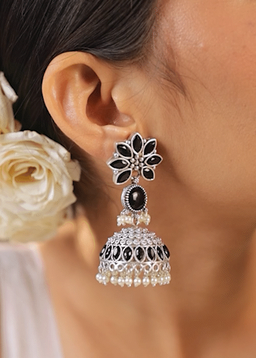 Reshma Jhumki Earrings - wxo