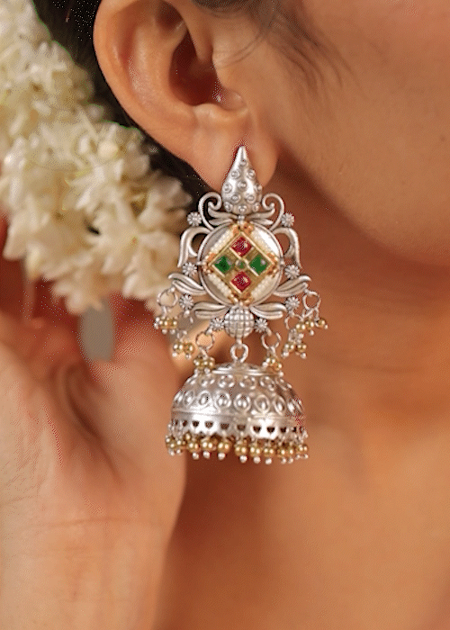 Trishika Jhumki Earrings
