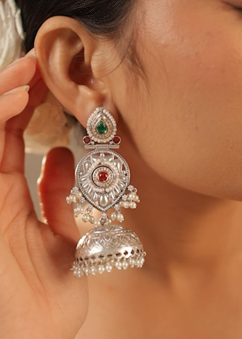 Anushree Premium Jhumki Earrings