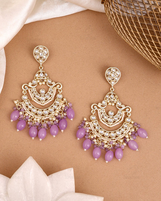Diya Kundan Danglers-M