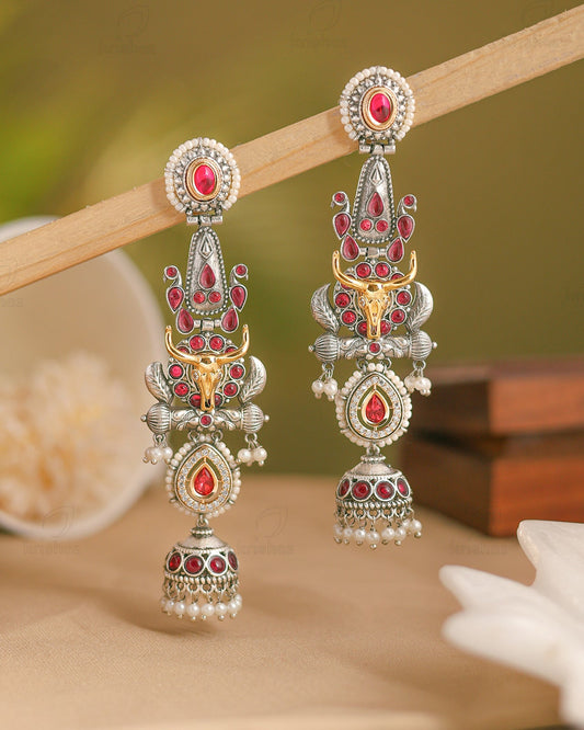Harinya Premium Jhumki Earrings