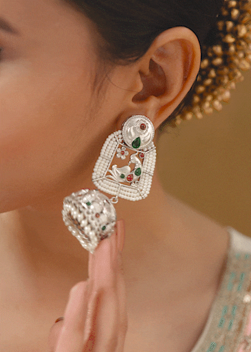 Priyanshi Jhumki Earrings