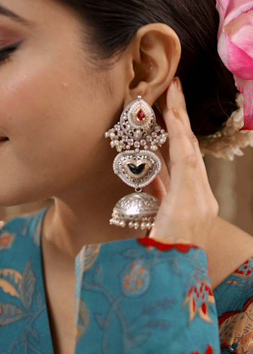Mridula Premium Jhumki Earrings