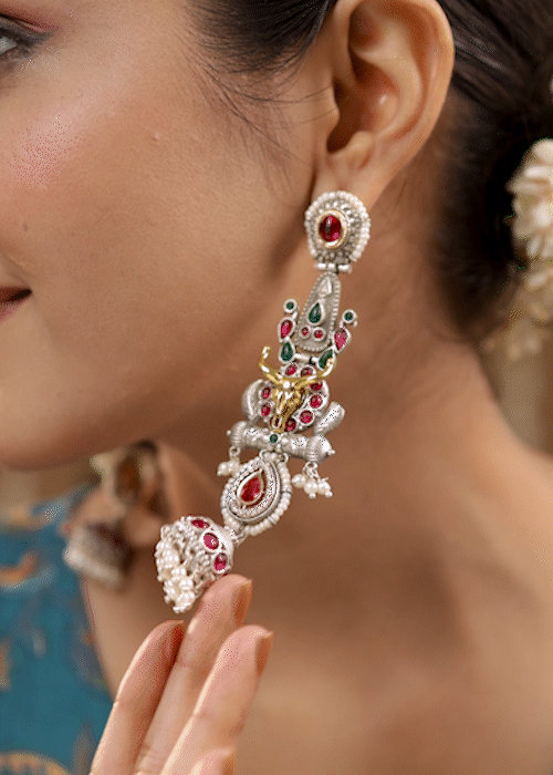 Harinya Premium Jhumki Earrings