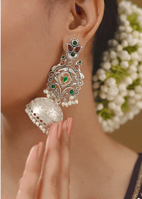 Pallavi Jhumki Earrings
